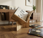 Record Player Stand | Turntable Stand | LP Vinyl Storage Shelf | Model-13A - Image 4