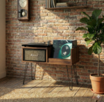 Record Player Stand | Turntable Stand | LP Vinyl Storage Shelf | Model-16 Mini - Image 3