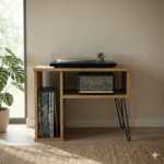 Record Player Stand | Turntable Stand | LP Vinyl Storage Shelf | Model-20