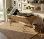 Record Player Stand | Turntable Stand | LP Vinyl Storage Shelf | Model-24