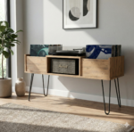 Record Player Stand | Turntable Stand | LP Vinyl Storage Shelf | Model-17