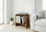 Record Player Stand | Turntable Stand | LP Vinyl Storage Shelf | Model-5A - Image 2